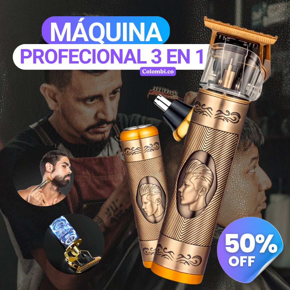 Máquina Profecional 3 en 1 - PROMOCION