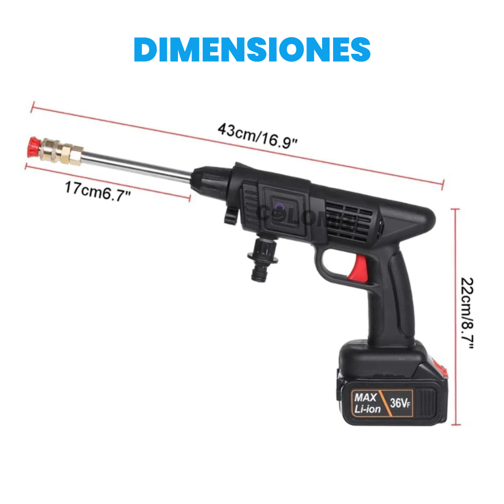 Hidrolavadora PROWASH Portátil - Recargable