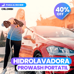 Hidrolavadora PROWASH Portátil - Recargable