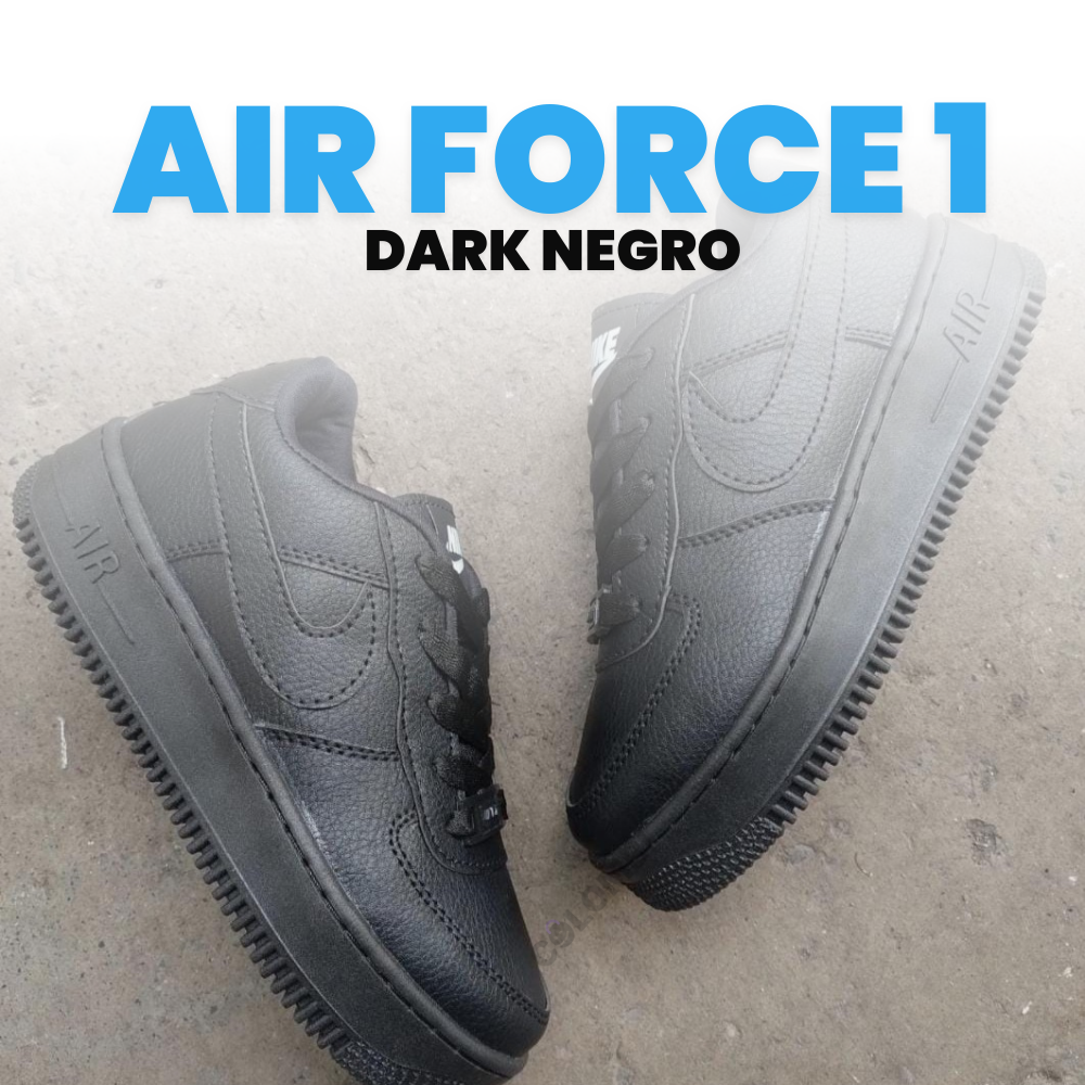 Tenis Air Force 1 - Dark Negro 2024